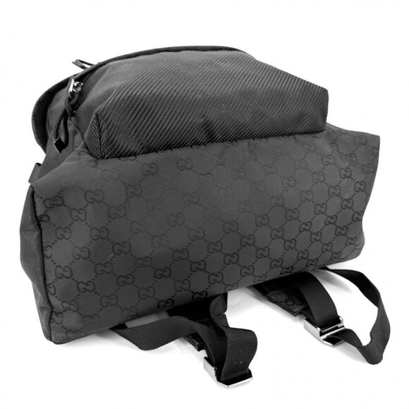 Gucci Backpack GG Web Stripe Nylon Black main image 5